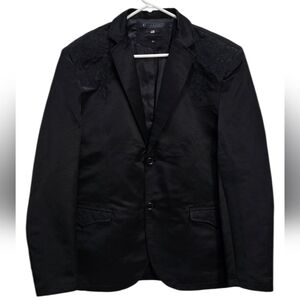 Western Elegant Black Blazer
